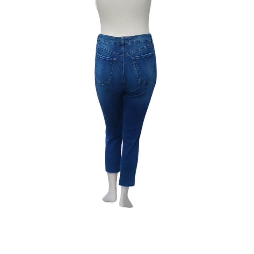 7001634......Scoop Crop Straight leg Jeans Size 14 - Picture 5 of 5